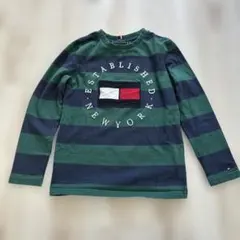 TOMMY HILFIGER ストライプ 長袖カットソー 140