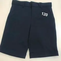 ネイビー フォーマルショートパンツ 120サイズ