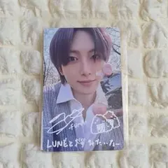 ＆TEAM 月狼 weverse ラキドロ フウマ 手書きデコプリント トレカ