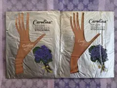日本レーヨン Carolina ガーターストッキング 2足