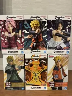 ナルト Grandista フィギュア 6体セット