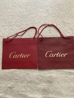 Cartier 赤 ショッパー 2枚セット