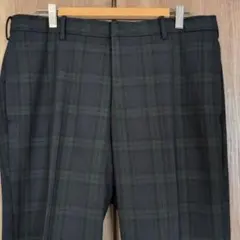 UNIQLOスマートアンクルパンツ 2WAYストレッチ　チェック柄