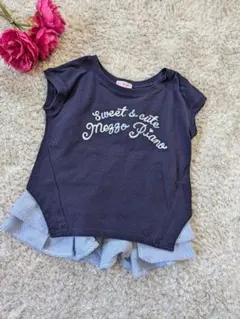 専用です。mezzo piano フリル付きTシャツ 140