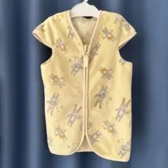 フリース製 ベビースリーパー トナカイ柄