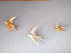 壁飾りオーナメント 鳥の装飾品セット
