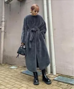 Ameri VINTAGE MANY WAY USEFUL BOA COAT