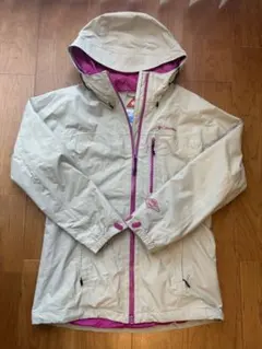 Columbia マウンテンパーカー ベージュ/ピンク