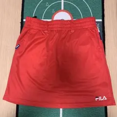 【FILA 】レッドスカート M