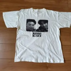 90's KinKi Kids 半袖 Tシャツ キンキキッズ ジャニーズ白黒 - メルカリ