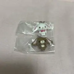 サンリオ めじるしアクセサリー シュガーバニーズ しろうさ くろうさ