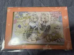 FUWAMOCO フワモコ 活動1周年記念 直筆サイン入りポストカード - メルカリ