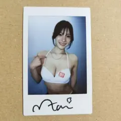 蒼井すず　直筆サイン入りチェキ ③