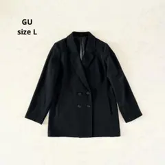 【美品】Lサイズ GU ジーユー ダブルボタン ジャケット