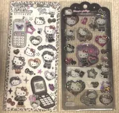 ハローキティ　平成ハッピーフォン　ドロップジェリーシール　２枚セット