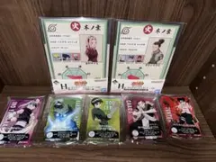 ナルト一番くじ　アクリルスタンド　クリアケーススタンド　ラバーコースター