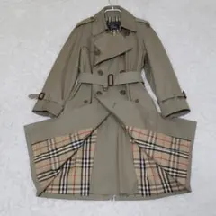 バーバリー　トレンチコート　ベージュ　ノバチェック