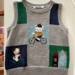 familiar セーター　ベスト
