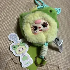 babythree スマホ キーホルダー スマホストラップ かえる 王冠 50
