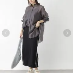 LEPSIM バンドカラーシャツのサムネイル