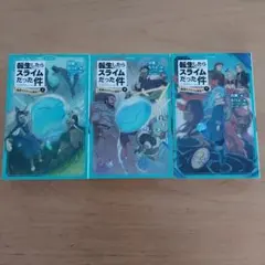 転生したらスライムだった件 小説 1巻〜3巻セットのサムネイル