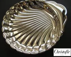 極美品☆仏蘭西高級銀器クリストフルシルバー銀P　シェル　貝殻型ディッシュ1枚