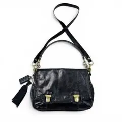 美品】COACH コーチ ポピーレザー ショルダーバッグ 2way17925 - メルカリ