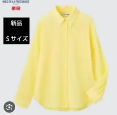 ユニクロ INES DE LA FRESSANGE イエローシャツ Sサイズ