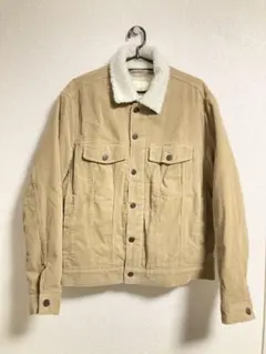 コーデュロイボアジャケット フリースジャケット