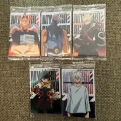 僕のヒーローアカデミア キャラクターカード 5枚セット