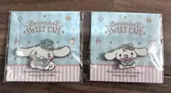 【韓国限定】シナモロールカフェ　シナモン　ミルク　シナモロールピンズ 2個セット
