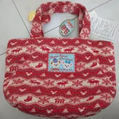 「クリスマス・ウィッシュ2011」で販売されたダッフィーのトートバッグ