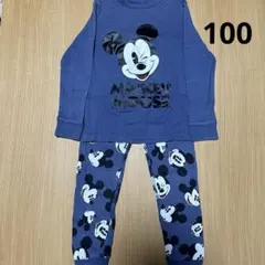 パジャマ　ミッキー　ネイビー　100