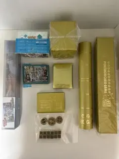 ポケモンカード　デッキケース　プレイマット　ダメカン　セット　ピカチュウ　マリィ