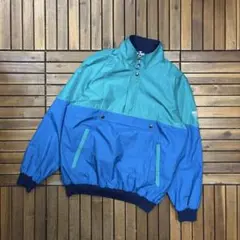 90s NCAA デサント製 GORE-TEX ハーフジップ ジャケット