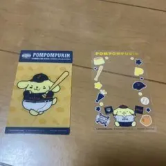 ポムポムプリン クリアカードセット wbc 野球