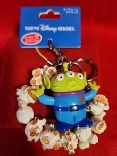 ディズニー 　トイ・ストーリー　リトルグリーンメン　ポップコーン　 キーホルダー