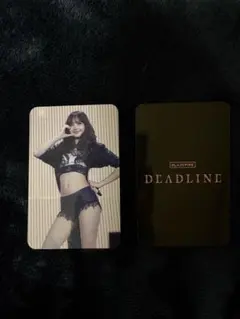 BLACKPINK DEADLINE ライブ会場予約特典 LISA トレカ - メルカリ