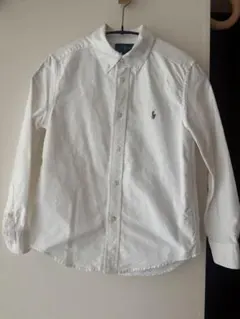 Ralph Lauren 長袖シャツ キッズ　サイズ7 ホワイト