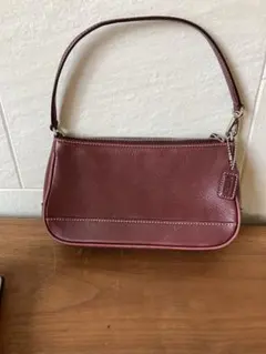COACH コーチ ハンプトンズ レザー デミポーチ 7785 ミニバッグ