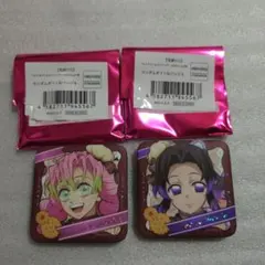 鬼滅の刃　バレンタイン ホワイトデー 2026 缶バッジ 胡蝶しのぶ　甘露寺蜜璃