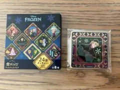 アナ雪 金バッジ プレミアムスクエア　クリストフ