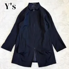 Y's ヨウジヤマモト ウール ジップコート 変形 ラグラン ライト