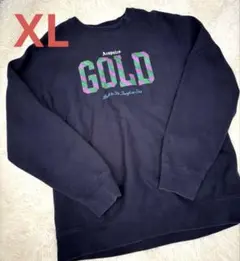 美品✨Acapulco GOLD スウェット ロゴスウェット ネイビー XLのサムネイル