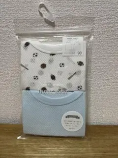 【新品未開封】petit main メッシュタンクトップ肌着 2枚組 90cm
