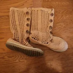 ニットブーツ