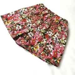 花柄 ショートパンツ ウエストゴムのサムネイル