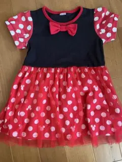 ディズニー ミニーちゃん 半袖チュニック 120cm