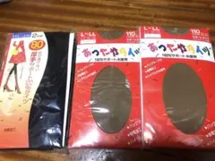 黒、ベージュ L 〜L L タイツ 4足セット