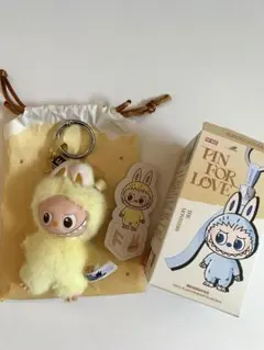 【POP MART】PIN FOR LOVE イニシャルラブブ「F」